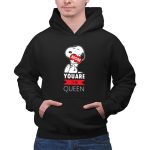 Snoopy Mom You Are The Queen Heart Hugging Beagle 2 Hoodie