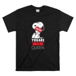 Snoopy Mom You Are The Queen Heart Hugging Beagle T Shirt 6