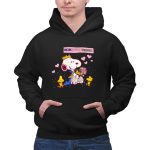 Snoopy Mom Youre Terrific with Hearts and Crown 2 Hoodie