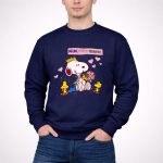 Snoopy Mom Youre Terrific with Hearts and Crown 3 Sweatshirt