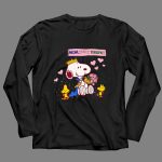 Snoopy Mom Youre Terrific with Hearts and Crown 4 Long Sleeves