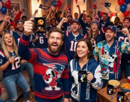 Snoopy New England Patriots Merchandise