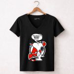 Snoopy New Jersey Devils Fans Hockey This Is For All U Devils Haters 7 Womens V Neck.jpg