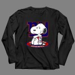 Snoopy New York Giants Nfl Collaboration With Peanuts Football Team 4 Long Sleeves