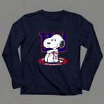 Snoopy New York Giants Nfl Collaboration With Peanuts Football Team 6 Long Sleeves