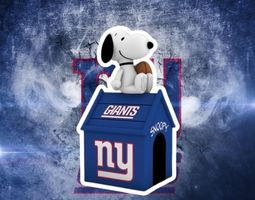 Snoopy New York Giants