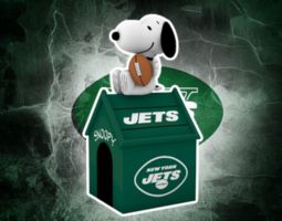 Snoopy New York Jets Banner