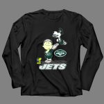 Snoopy New York Jets Football Fan Peanuts Characters 4 Long Sleeves