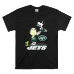 Snoopy New York Jets Football Fan Peanuts Characters T Shirt 6