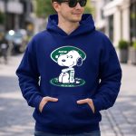 Snoopy New York Jets Football Fan Sitting Pose 8 Hoodie