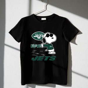 Snoopy New York Jets Love 1 T Shirt