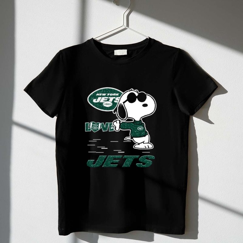 Snoopy New York Jets Love 1 T Shirt