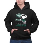 Snoopy New York Jets Love 2 Hoodie