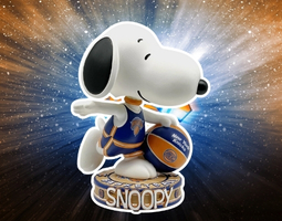 Snoopy New York Knicks Banner