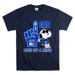 Snoopy New York Rangers 1 Dad One Of A Kind T Shirt 7.jpg