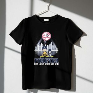 Snoopy New York Yankees Baseball Team Skyline Forever Shirt