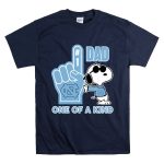 Snoopy North Carolina Tar Heels 1 Dad One Of A Kind T Shirt 7.jpg