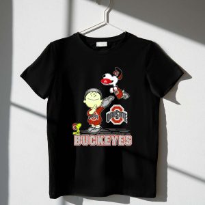 Snoopy Ohio State Buckeyes Football Charlie Woodstock Shirt