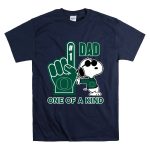 Snoopy Oregon Ducks 1 Dad One Of A Kind T Shirt 7.jpg
