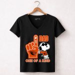 Snoopy Oregon State Beavers 1 Dad One Of A Kind 7 Womens V Neck.jpg