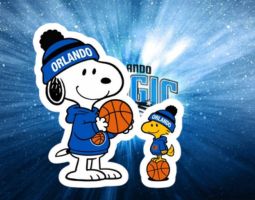 Snoopy Orlando Magic Banner