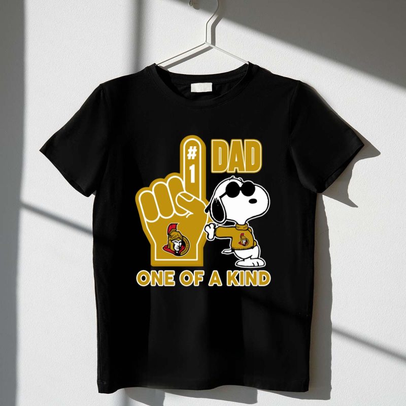 Snoopy Ottawa Senators 1 Dad One Of A Kind 1 T Shirt.jpg
