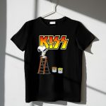 Snoopy Paint Logo Kiss Band 1 T Shirt.jpg