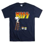 Snoopy Paint Logo Kiss Band T Shirt 7.jpg
