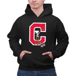 Snoopy Paints The Logo Cleveland Indians Baseball 2 Hoodie.jpg