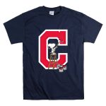 Snoopy Paints The Logo Cleveland Indians Baseball T Shirt 7.jpg