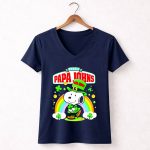 Snoopy Papa Johns Pizza St Patricks Day shirt 5 Womens V Neck