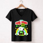 Snoopy Papa Johns Pizza St Patricks Day shirt 5 Womens V Neck1