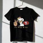 Snoopy Peace Love 49ers Sf 1 T Shirt