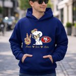 Snoopy Peace Love 49ers Sf 8 Hoodie