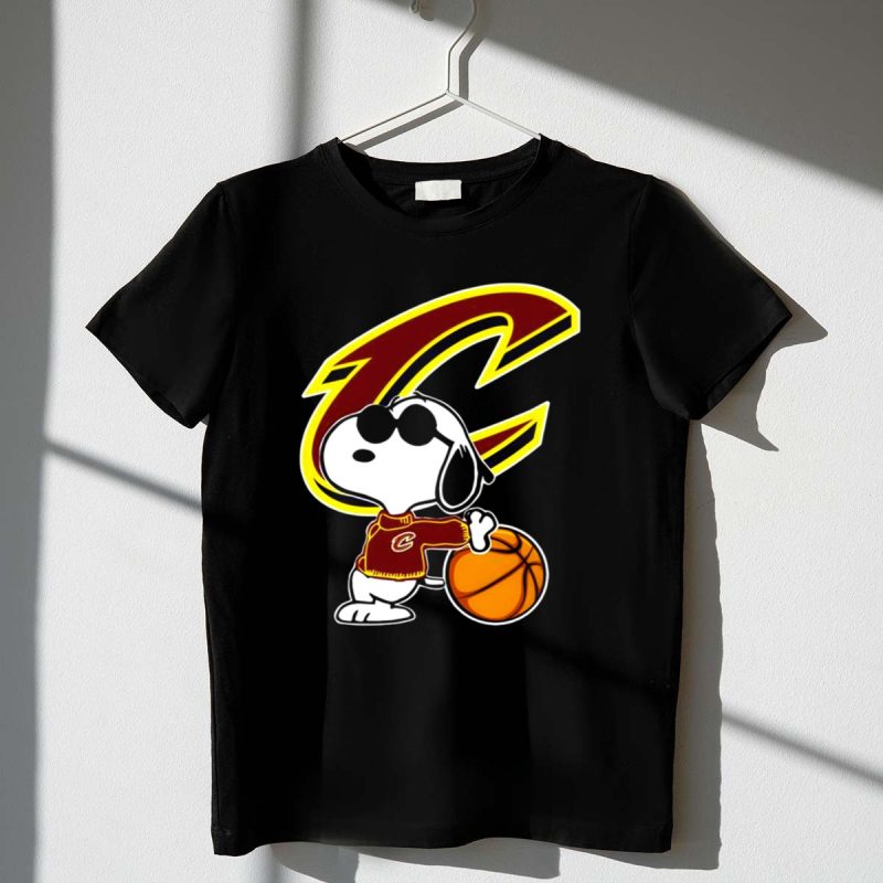 Snoopy Peanuts Cleveland Cavaliers Nba Basketball 1 T Shirt