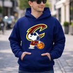 Snoopy Peanuts Cleveland Cavaliers NBA Basketball 8 Hoodie