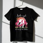 Snoopy Peanuts Just A Girl Who Love Fall And Alabama Crimson Tide 1 T Shirt
