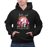 Snoopy Peanuts Just A Girl Who Love Fall And Alabama Crimson Tide 2 Hoodie