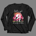 Snoopy Peanuts Just A Girl Who Love Fall And Alabama Crimson Tide 4 Long Sleeves