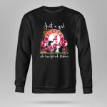 Snoopy Peanuts Just A Girl Who Love Fall And Alabama Crimson Tide 9 Sweatshirt
