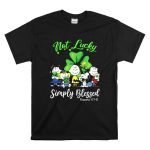 Snoopy Peanuts Not Lucky Simply Blessed Romans 4 7 8 T Shirt 6