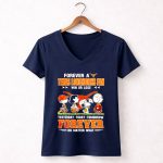 Snoopy Peanuts forever a Texas Longhorns fan win or lose 5 Womens V Neck.jpg