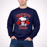 Snoopy Peanuts life is better with Arizona Diamondbacks 3 Sweatshirt.jpg