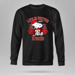 Snoopy Peanuts life is better with Arizona Diamondbacks 9 Sweatshirt.jpg
