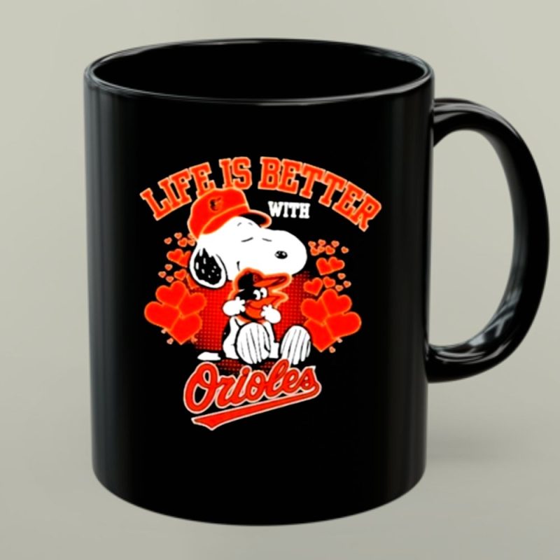 Snoopy Peanuts Life Is Better With Baltimore Orioles 1 Mug.jpg