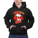 Snoopy Peanuts life is better with Baltimore Orioles 2 Hoodie
