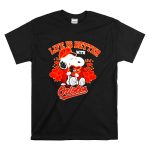 Snoopy Peanuts life is better with Baltimore Orioles T Shirt 6