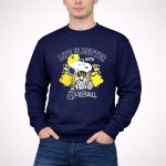 Snoopy Peanuts life is better with Milwaukee Brewers 3 Sweatshirt 2.jpg