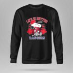 Snoopy Peanuts life is better with Texas Rangers 9 Sweatshirt.jpg