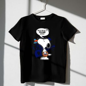 Snoopy Pelicans Haters New Orleans Fans 1 T Shirt